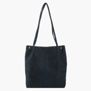 Reusable Corduroy Tote Bag