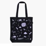 Reusable Printed Canvas Tote Bag